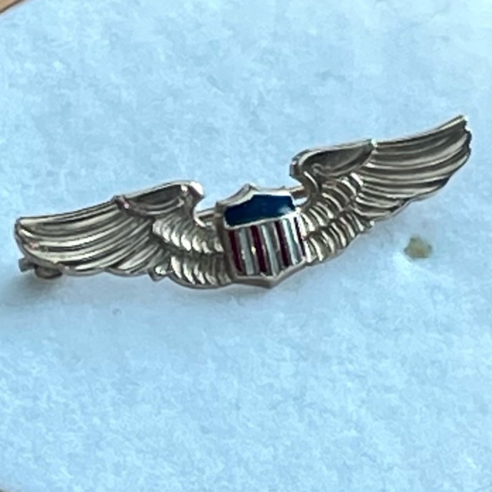 Vintage Pre-WWII 1920-1930’s 10K Gold US Army Air Force “Wings” Badge